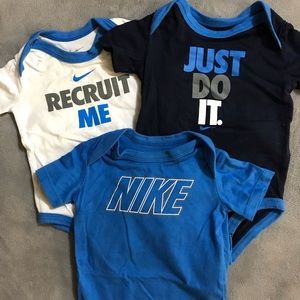 Baby Boy Nike Onesies